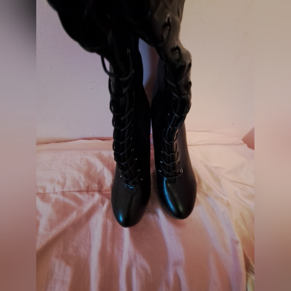 Only Maker Platform Laceup Boots - image 2